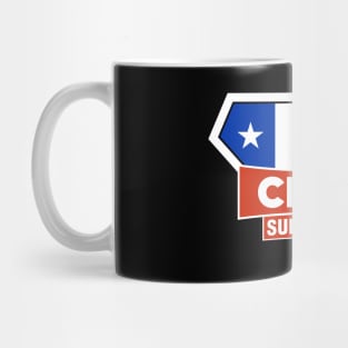 Chile Super Flag Supporter Mug